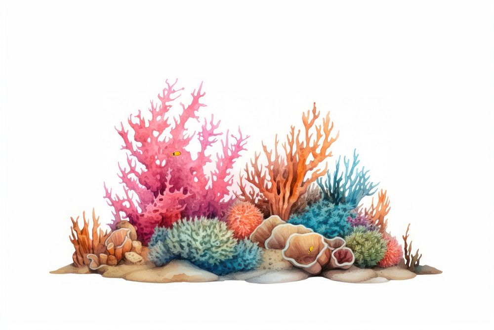 Underwater nature ocean reef. AI generated Image by rawpixel.