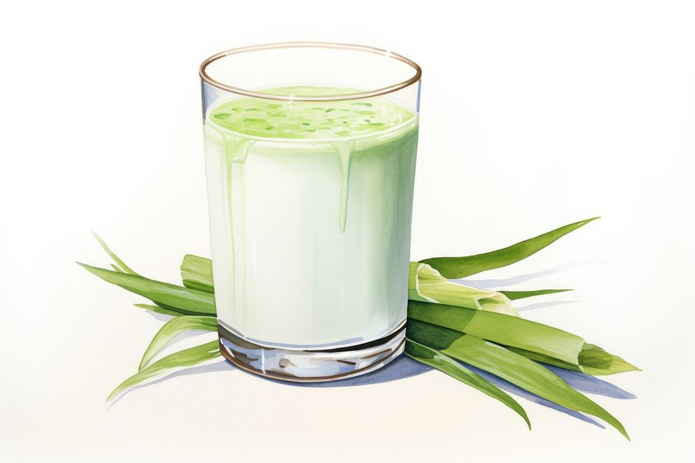 Milk smoothie juice drink. AI generated Image by rawpixel.