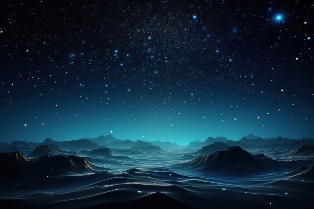 Backgrounds landscape astronomy horizon. AI generated Image by rawpixel.