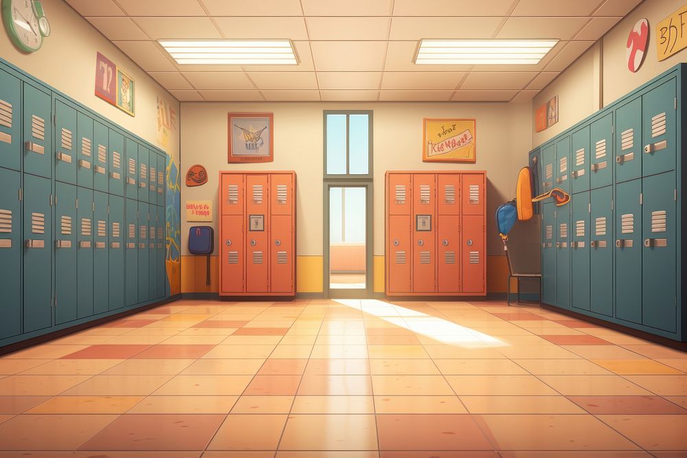 Aggregate more than 135 anime locker room background -  highschoolcanada.edu.vn