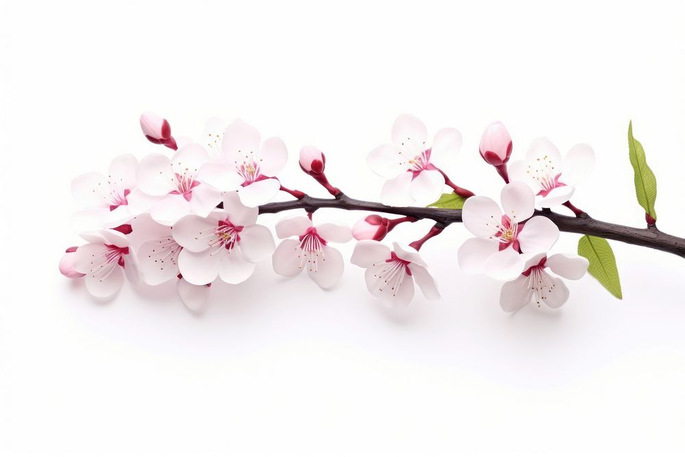 Blossom flower branch cherry. AI generated Image by rawpixel.