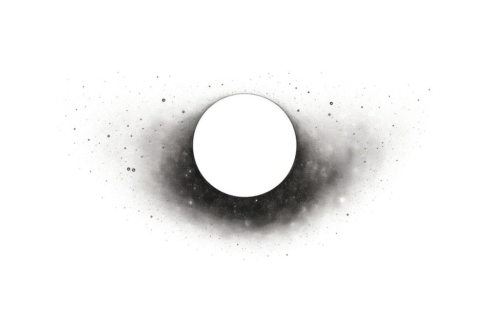 Astronomy night white moon. AI generated Image by rawpixel.