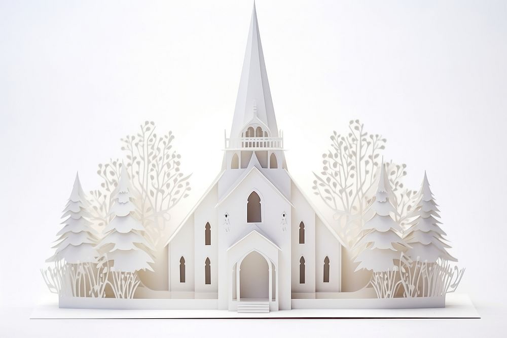 Architecture building white spirituality. AI generated Image by rawpixel.