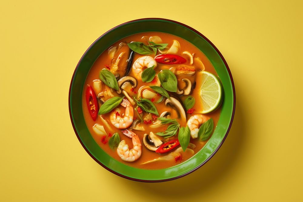 Plate food soup meal. AI generated Image by rawpixel.