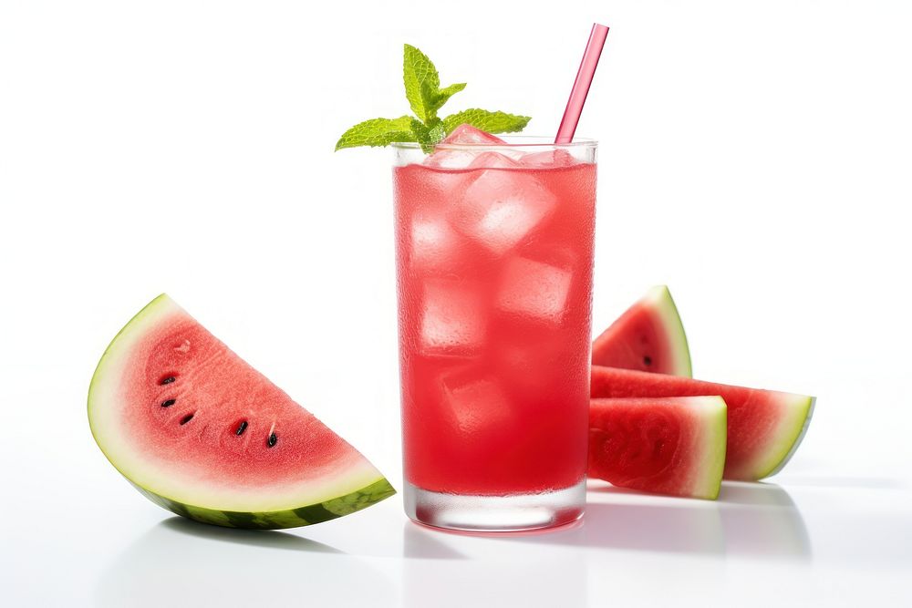 Melon watermelon cocktail fruit. AI generated Image by rawpixel.