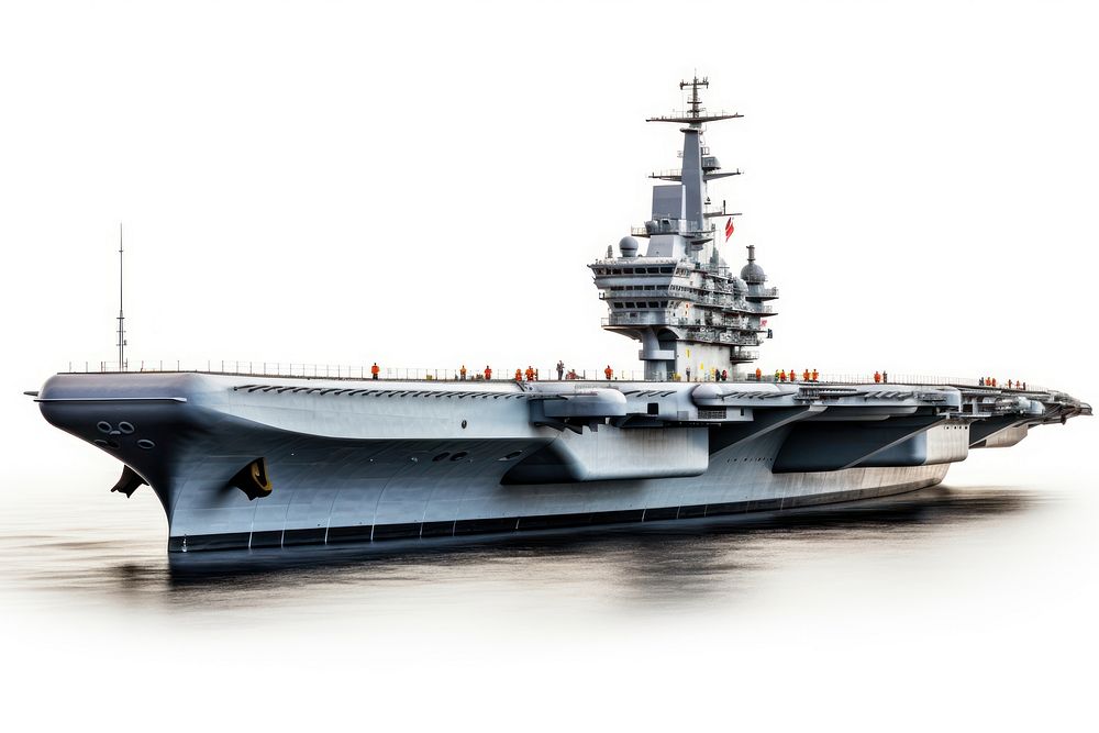 Battleship aircraft military warship. AI generated Image by rawpixel.