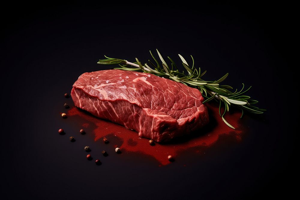 Tenderloin beef meat food. AI generated Image by rawpixel.