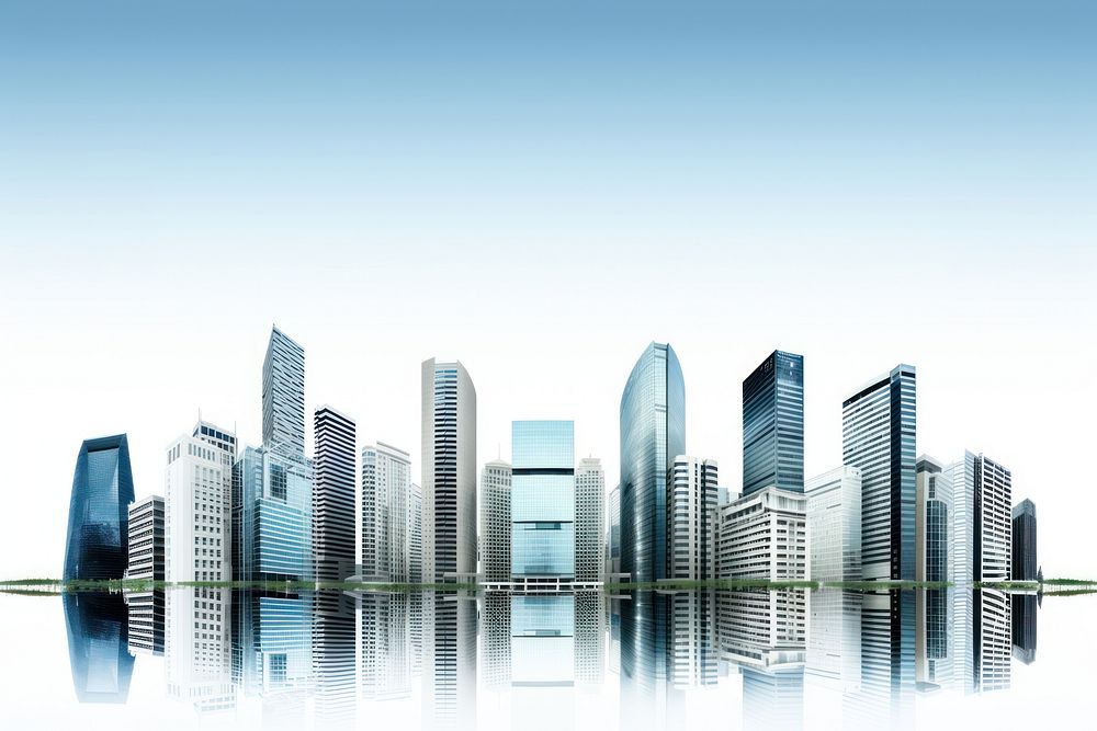 Building architecture metropolis skyscraper. AI generated Image by rawpixel.