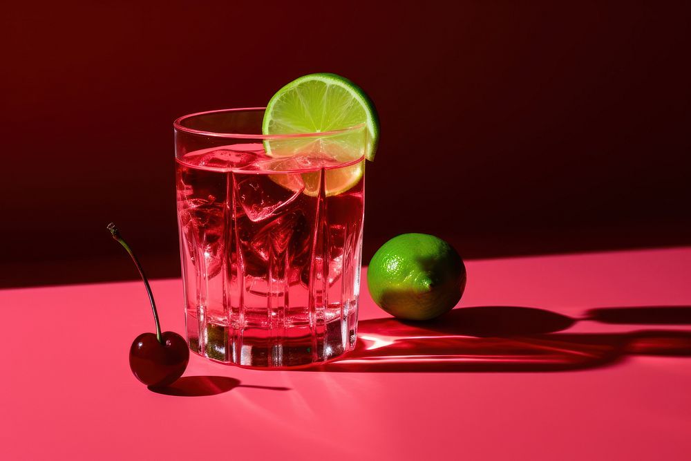 Lime cocktail fruit drink. AI generated Image by rawpixel.