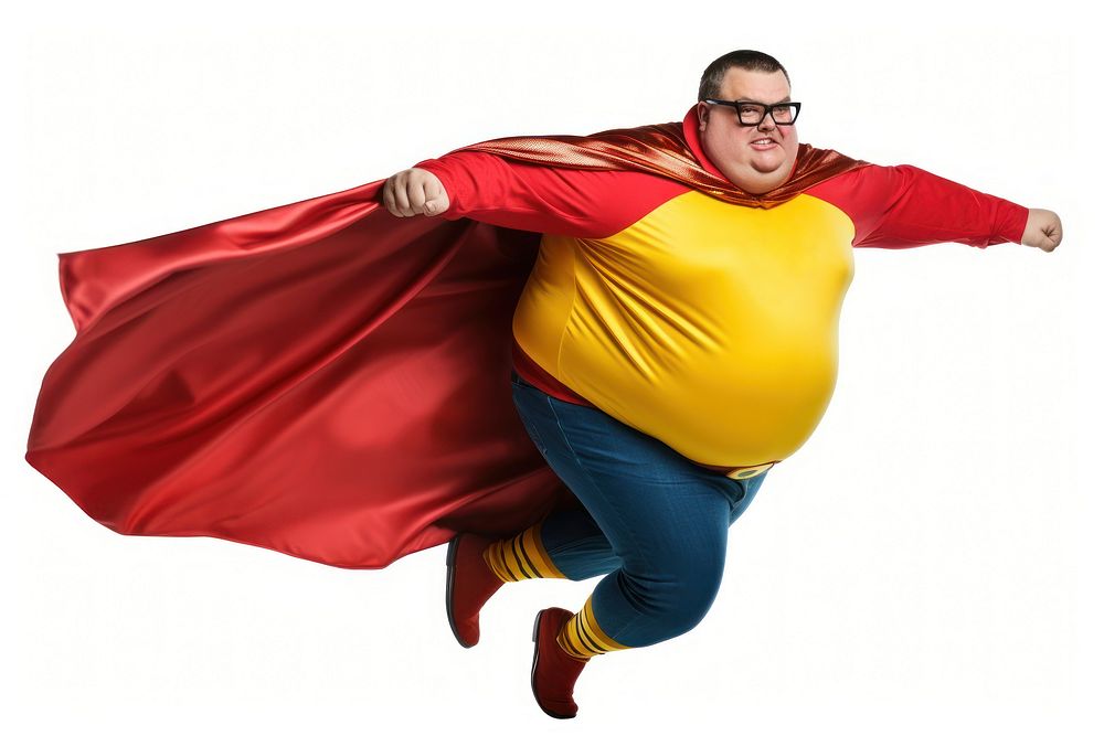 Superhero portrait costume adult. AI generated Image by rawpixel.