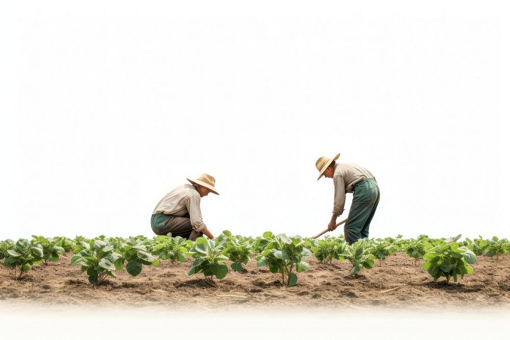 Field agriculture plantation gardening. AI generated Image by rawpixel.