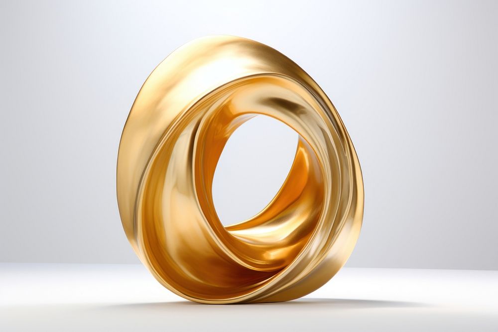 Gold jewelry accessories simplicity. AI generated Image by rawpixel.