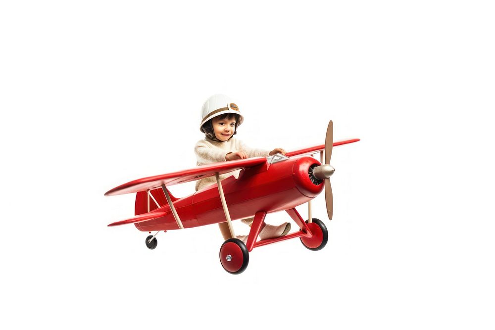 Airplane aircraft vehicle biplane. AI generated Image by rawpixel.