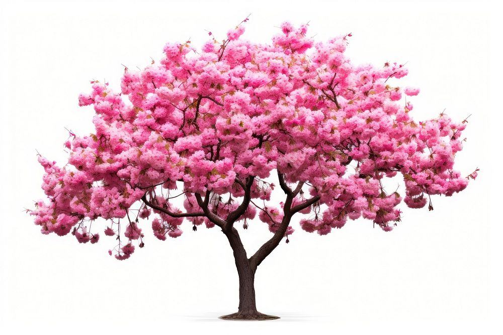Tree outdoors blossom flower. AI generated Image by rawpixel.