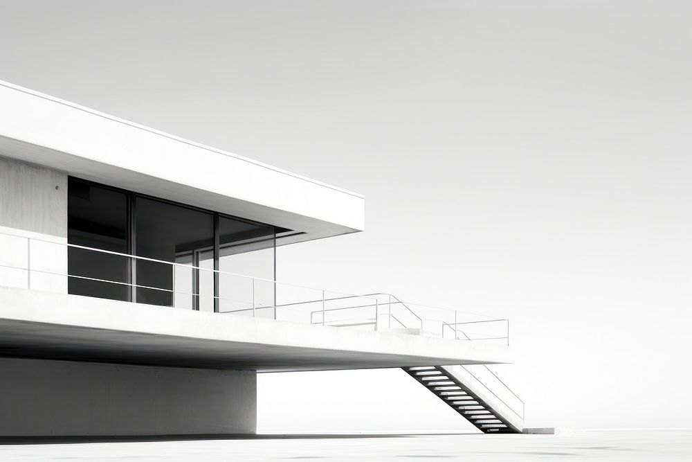 Architecture staircase building house. AI generated Image by rawpixel.