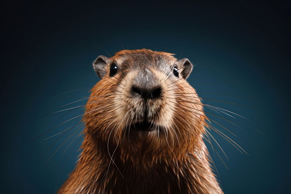 Wildlife animal mammal rodent. AI generated Image by rawpixel.