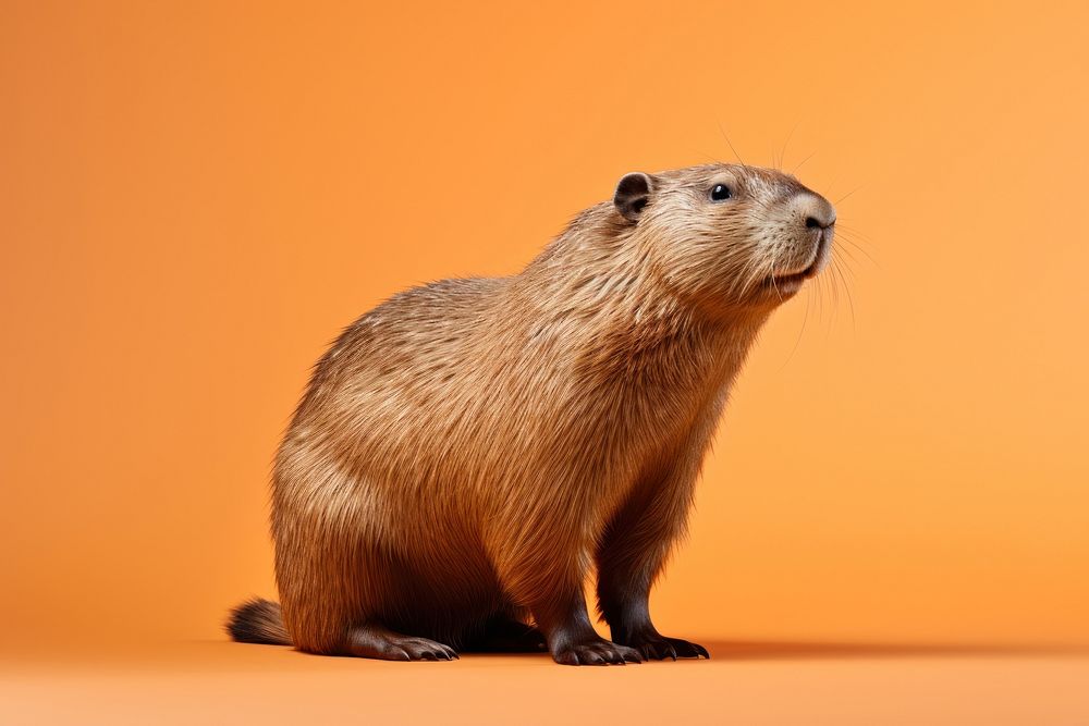 Wildlife animal mammal rodent. AI generated Image by rawpixel.