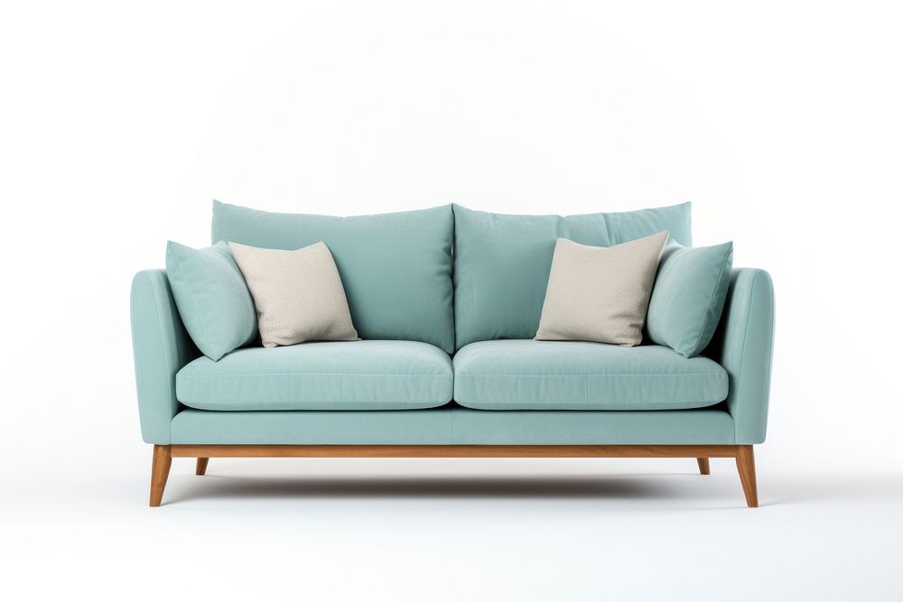 Cushion furniture pillow sofa. AI generated Image by rawpixel.