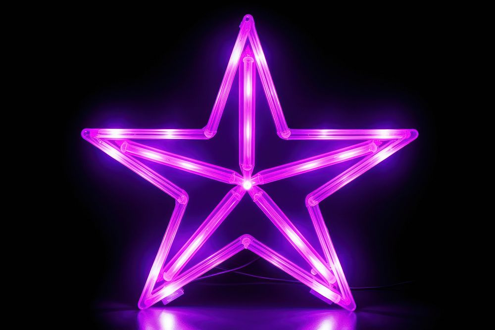 Purple neon symbol light. AI | Premium Photo - rawpixel