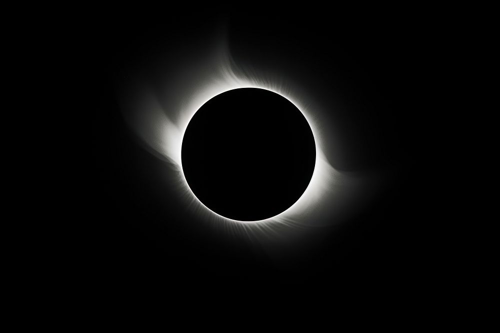 Eclipse astronomy outdoors nature. AI generated Image by rawpixel.