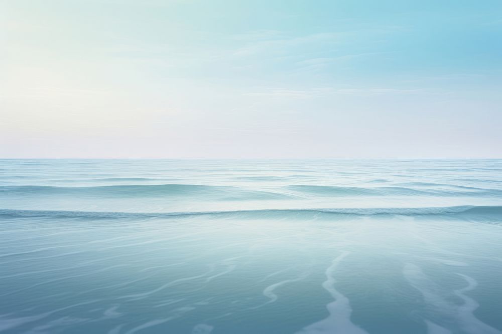 Ocean outdoors horizon nature. AI generated Image by rawpixel.