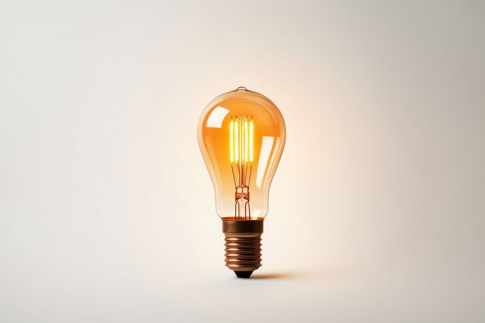 Lightbulb lamp electric lamp electricity. AI generated Image by rawpixel.
