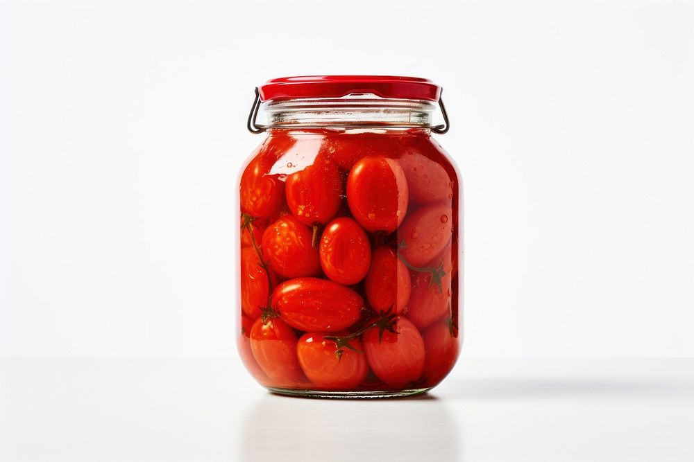 Jar tomato glass food. AI generated Image by rawpixel.