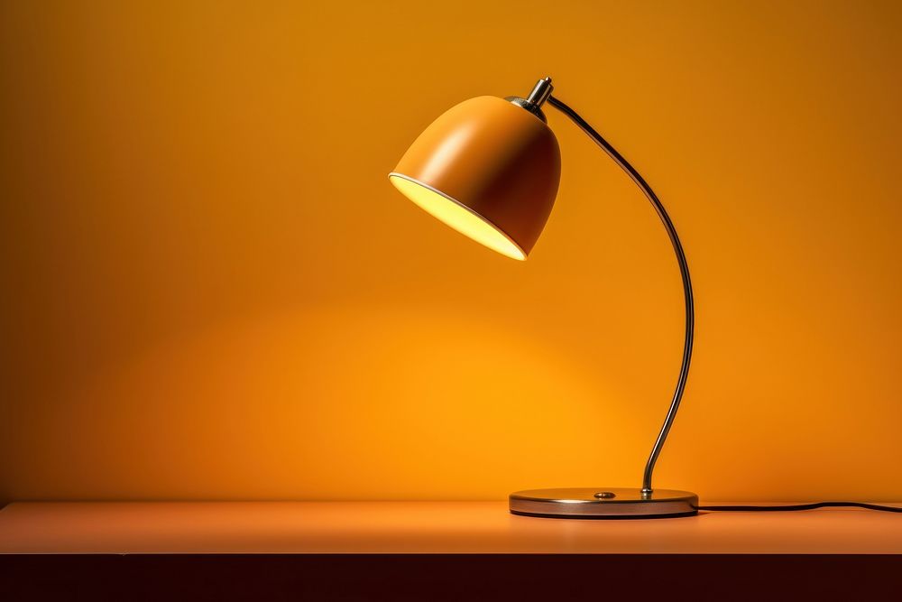 Lamp lampshade lighting illuminated. AI generated Image by rawpixel.