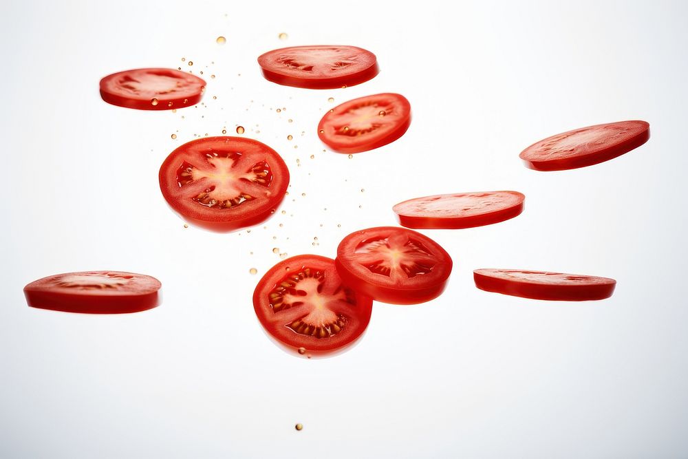 Tomato vegetable slice food. AI generated Image by rawpixel.