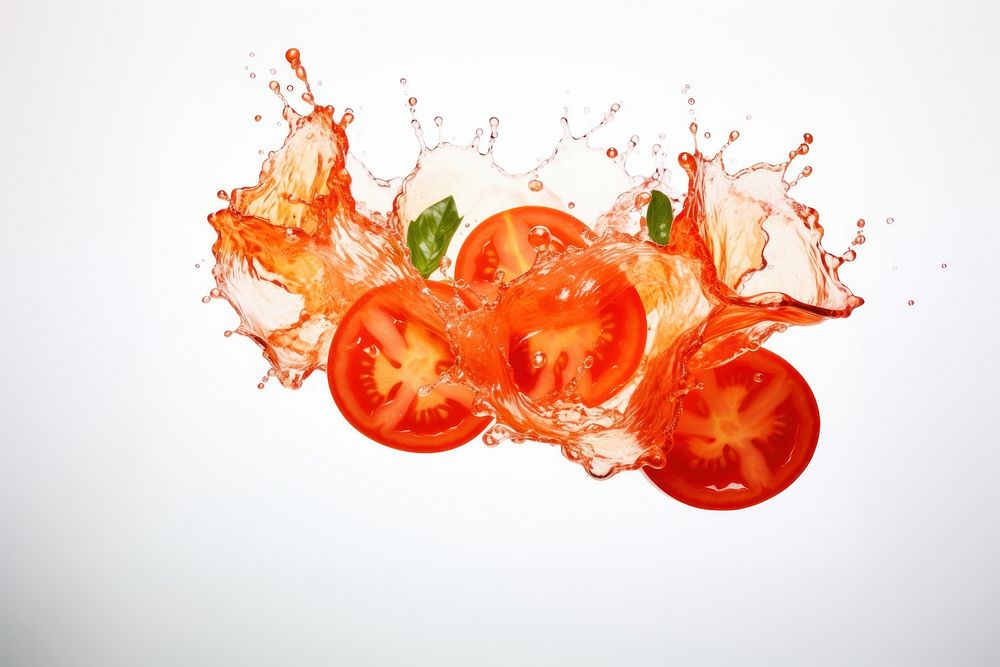 Tomato vegetable sliced plant. AI generated Image by rawpixel.