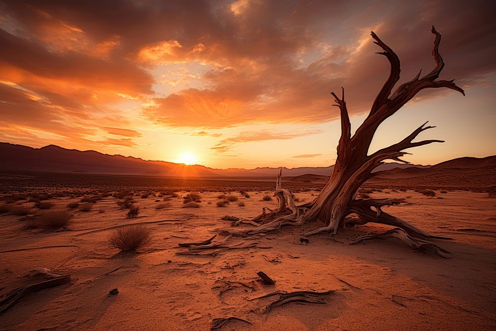 Desert landscape outdoors nature. 