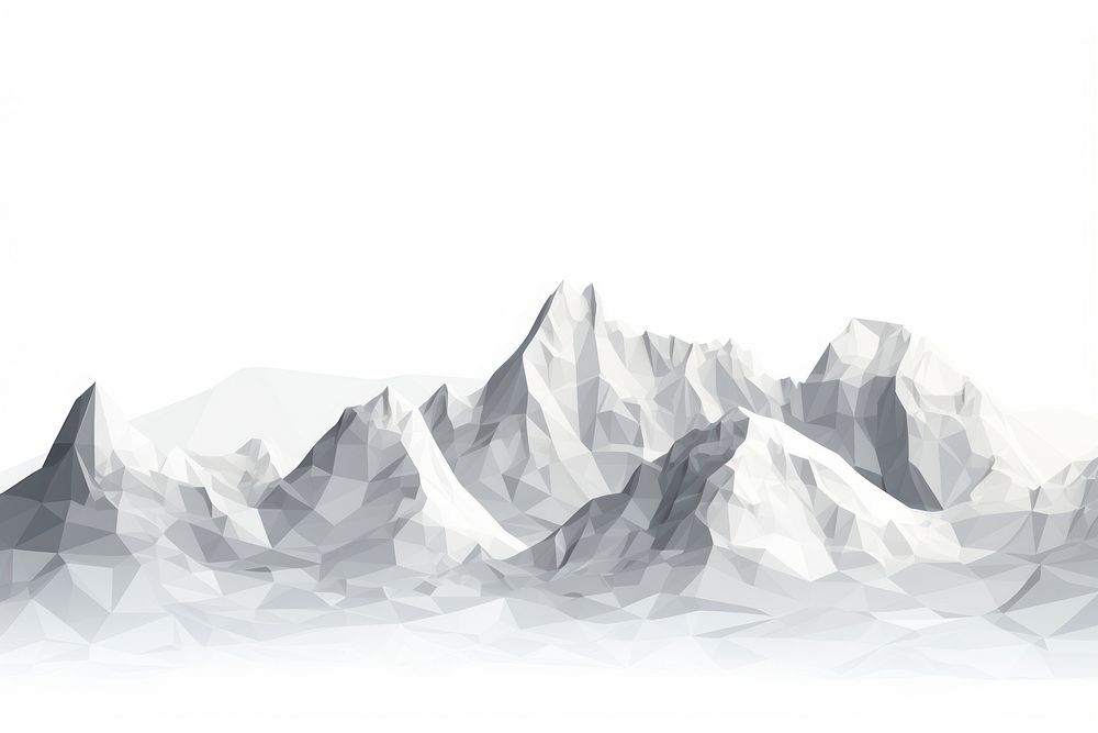 Mountain backgrounds nature snow. AI generated Image by rawpixel.
