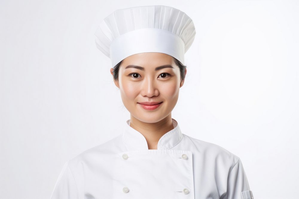 Chef portrait female adult. AI generated Image by rawpixel.