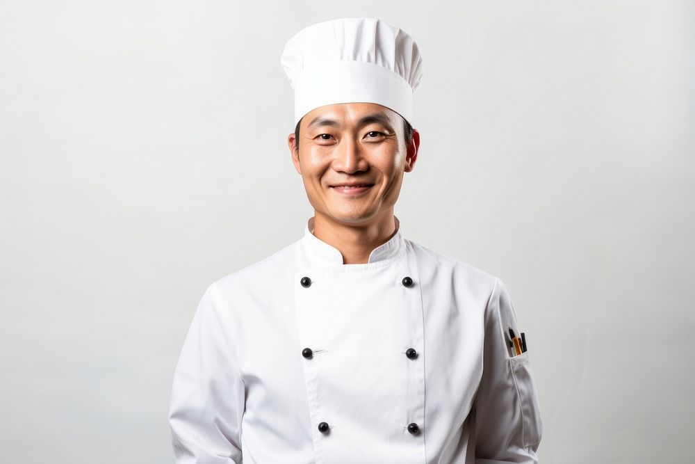 Chef portrait kitchen adult. AI generated Image by rawpixel.
