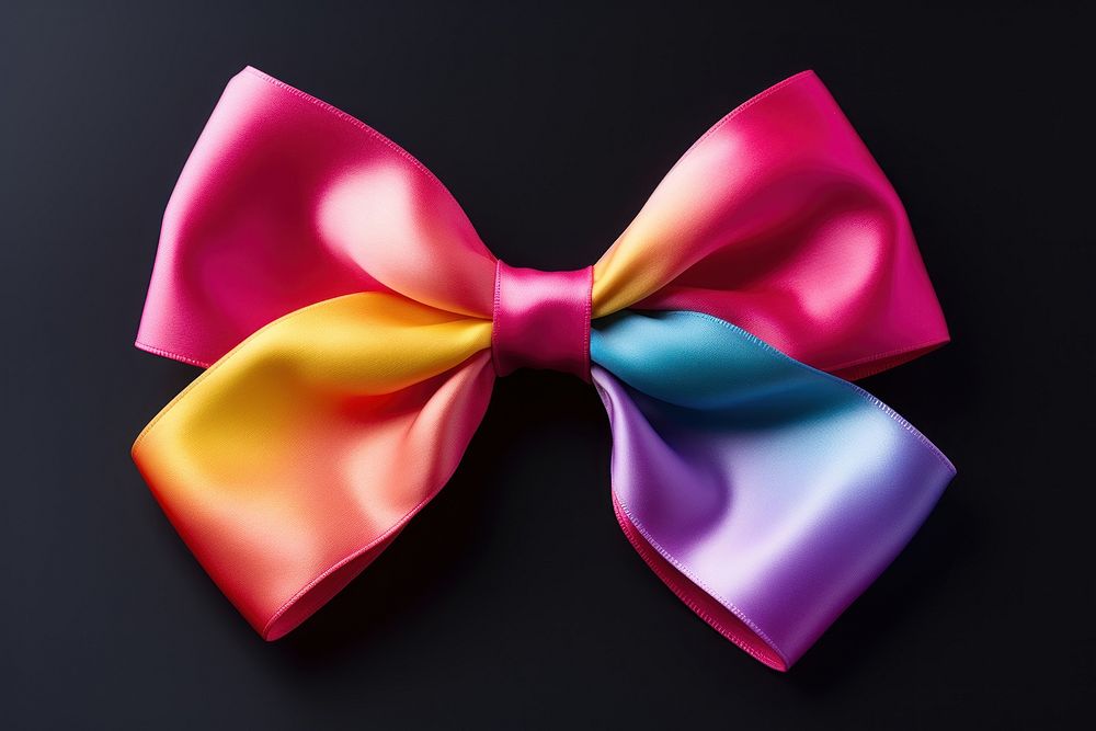 Ribbon gift bow celebration. AI generated Image by rawpixel.