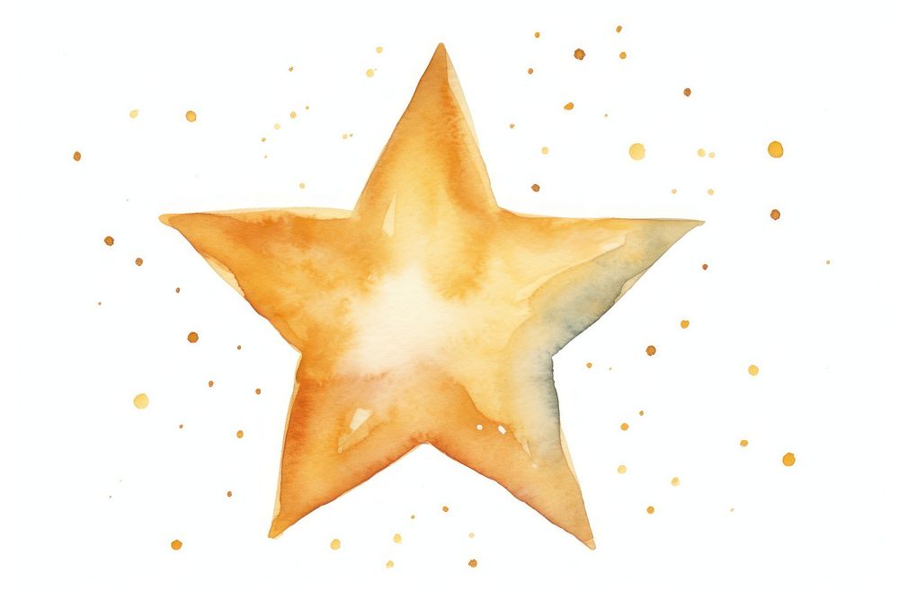 Star white background starfish circle. AI generated Image by rawpixel.