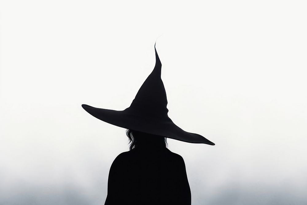 Silhouette adult hat backlighting. AI generated Image by rawpixel.