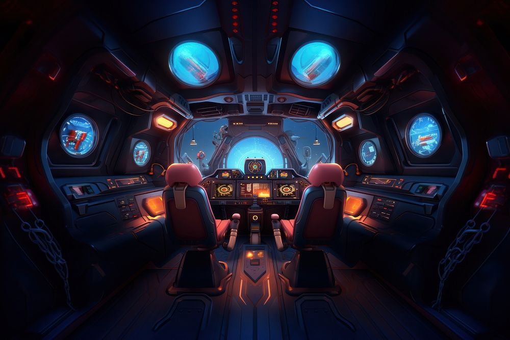 Vehicle cockpit space transportation.