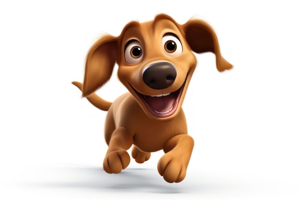 Dog cartoon mammal animal. AI generated Image by rawpixel.