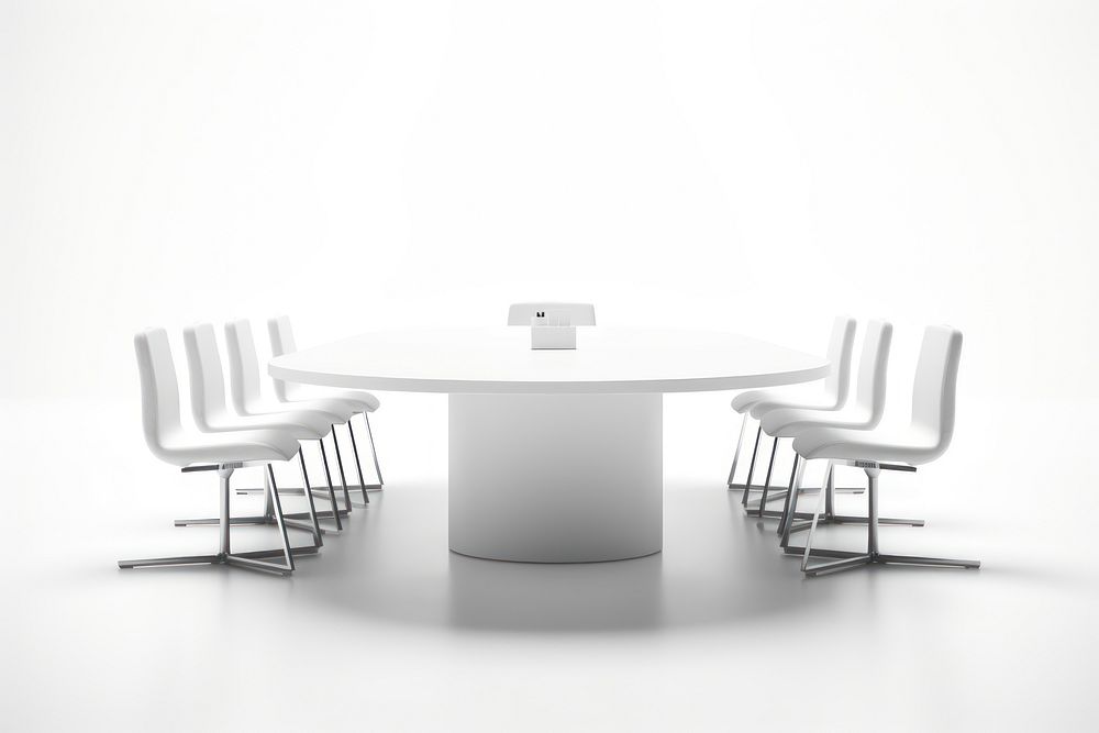 Table furniture chair white. AI generated Image by rawpixel.