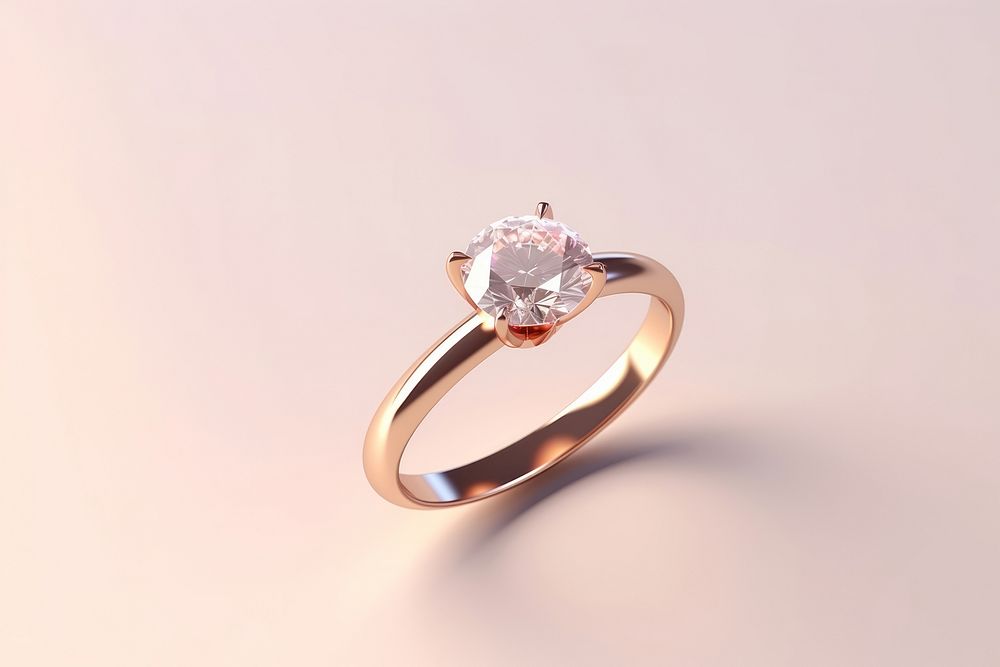 Ring engagement gemstone diamond. AI generated Image by rawpixel.