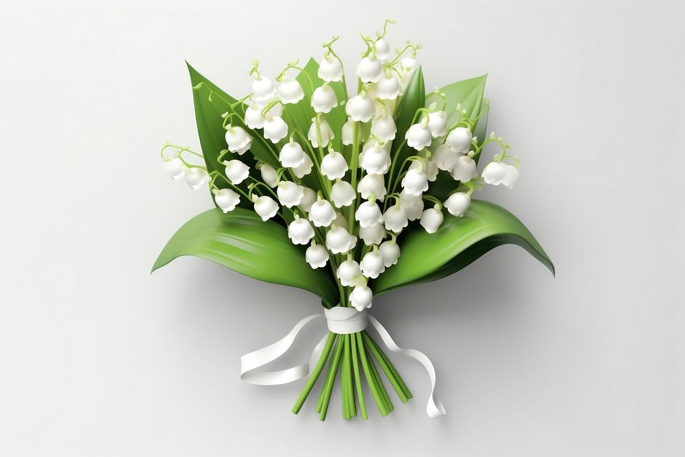 Flower plant white arrangement. AI generated Image by rawpixel.