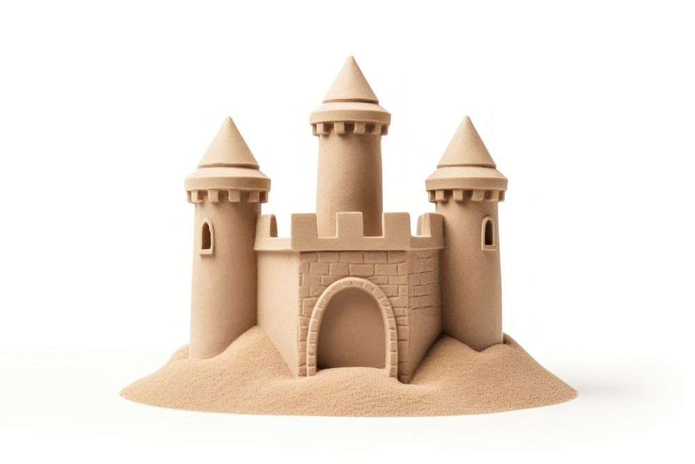 Castle sand architecture building. AI generated Image by rawpixel.