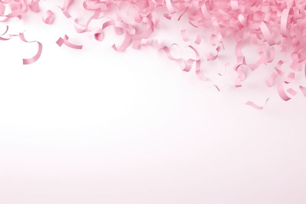 Confetti backgrounds petal pink. AI generated Image by rawpixel.