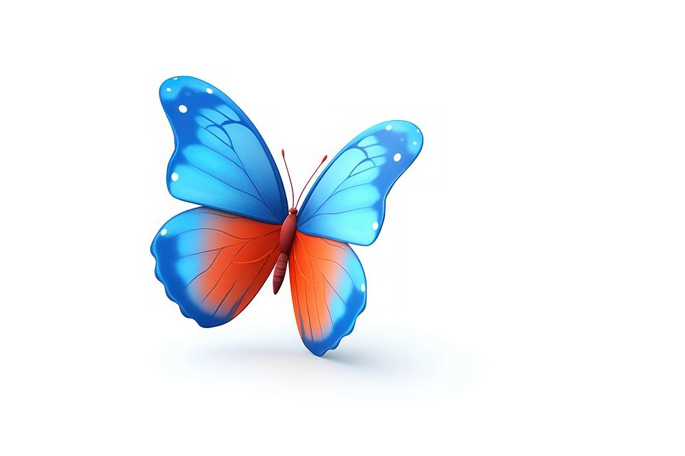 Butterfly animal insect flying. AI generated Image by rawpixel.
