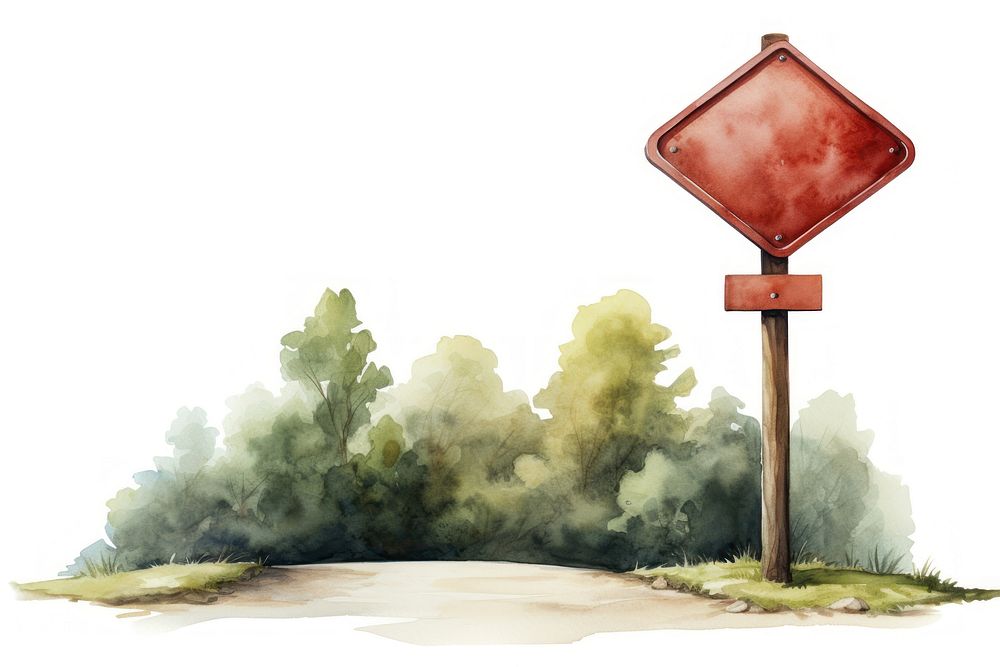 Sign outdoors symbol road. AI generated Image by rawpixel.