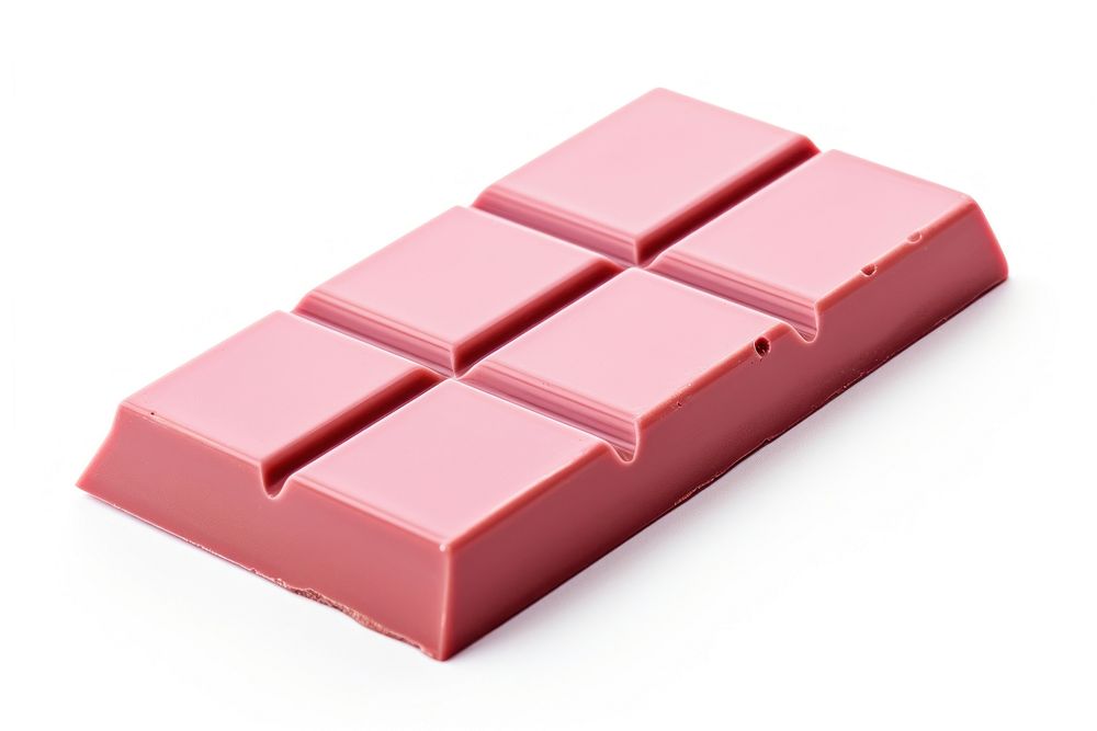 Chocolate bar dessert food pink. AI generated Image by rawpixel.