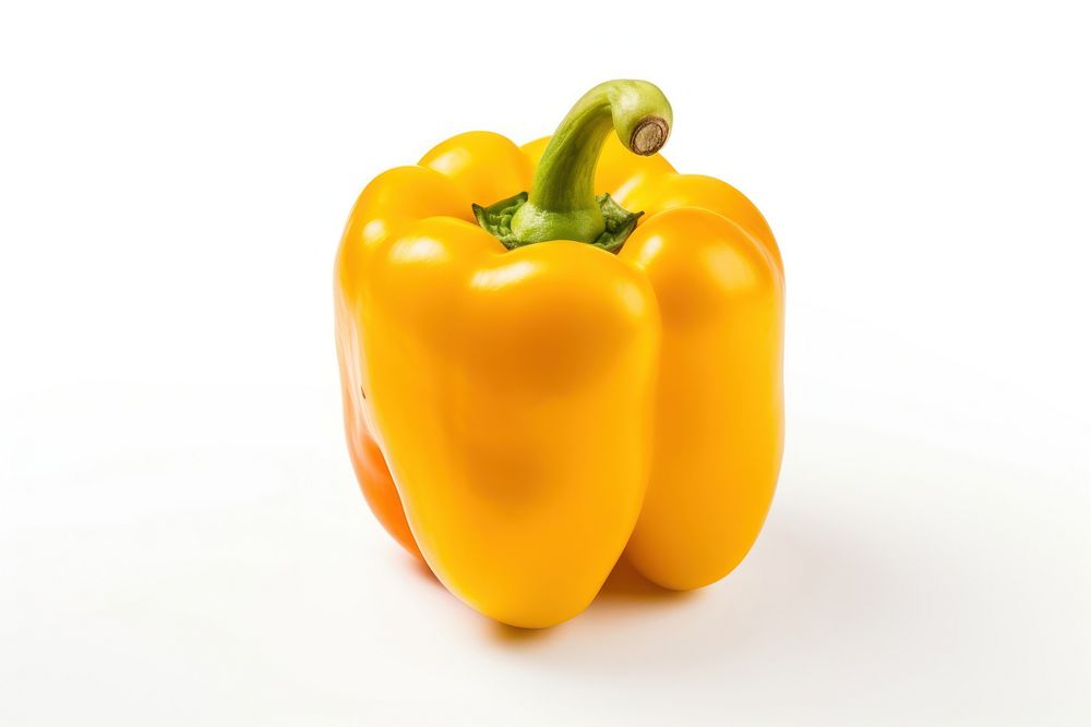 Vegetable yellow pepper plant. AI generated Image by rawpixel.