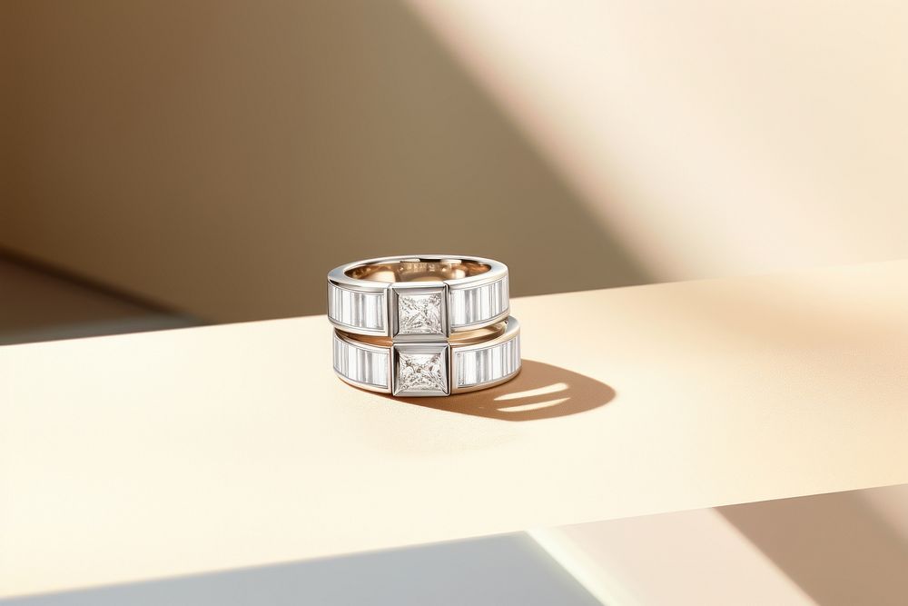 Ring jewelry diamond accessories. AI generated Image by rawpixel.