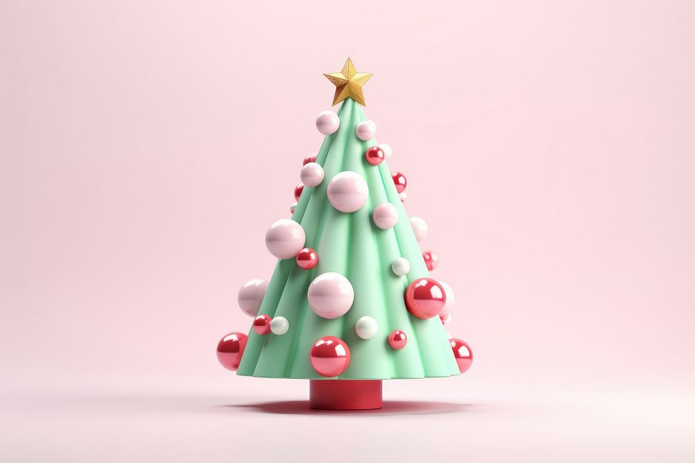 Christmas tree gingerbread celebration. AI generated Image by rawpixel.